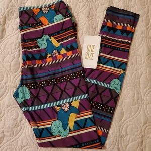 NWT OS Disney Captain Hook LULAROE LEGGINGS